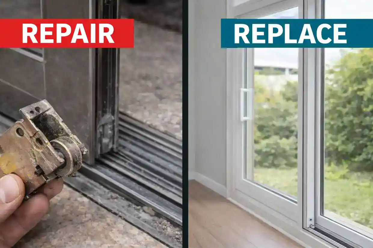 Sliding Door Repair vs. Replace: Do You Really Need a New One?
