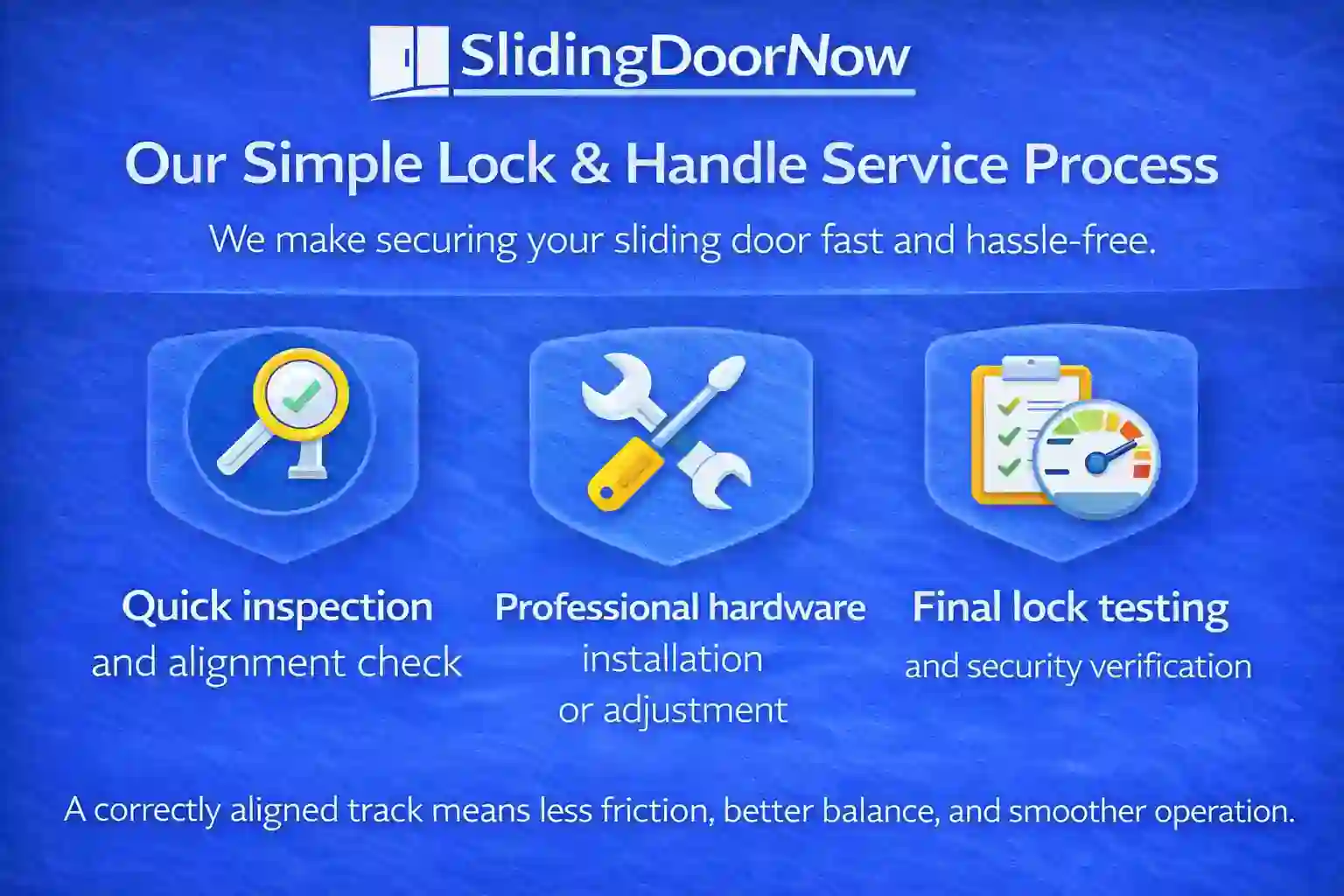 Our Simple Lock & Handle Service Process
