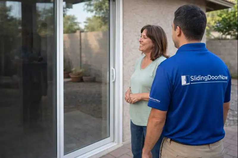 Sliding Door Now Happy Customer