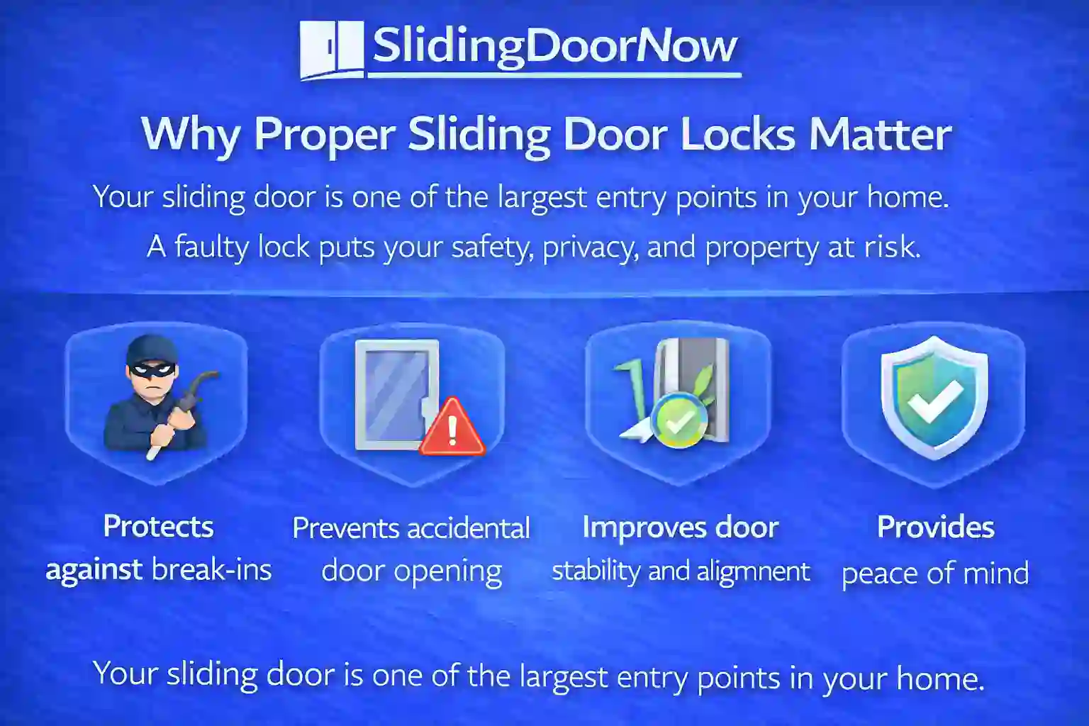 Why Proper Sliding Door Locks Matter in Arizona