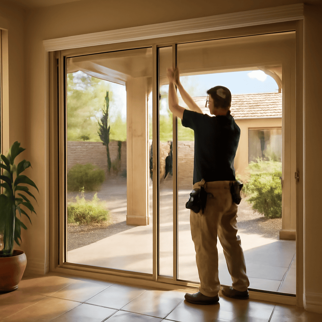 Patio Door Repair in Scottsdale: From Luxury Multi-Panel Doors to Everyday Fixes - professional sliding door service
